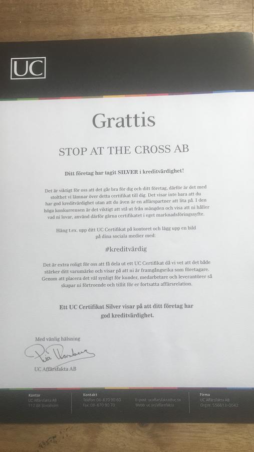 Stop At The Cross Borås Exteriör bild